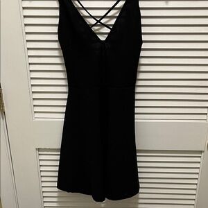 SHEIN Black Backless Dress